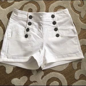 Express High Waisted Sailor Shorts